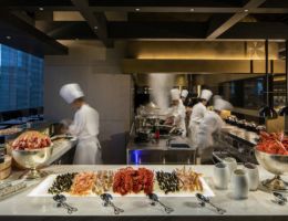 sausage buffet hong kong The Grill at Grand Hyatt Hong Kong